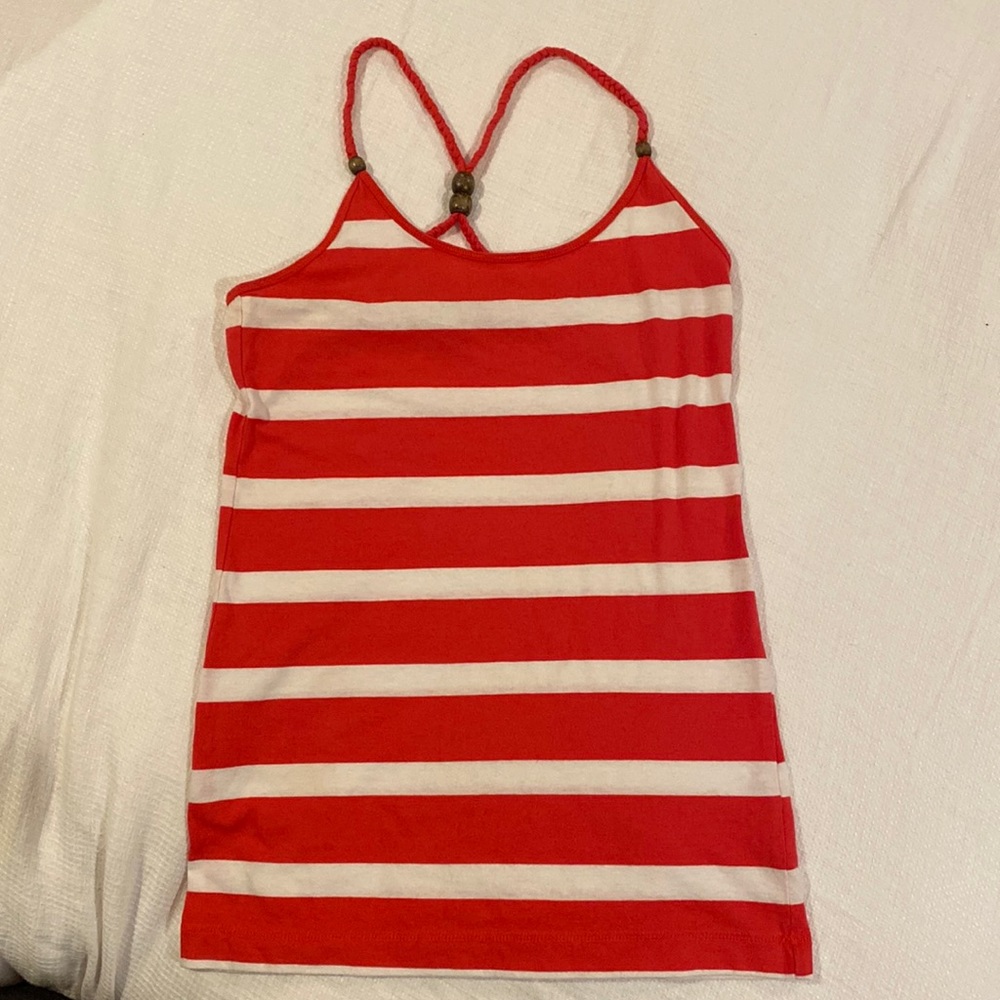 Stripe tank top size medium